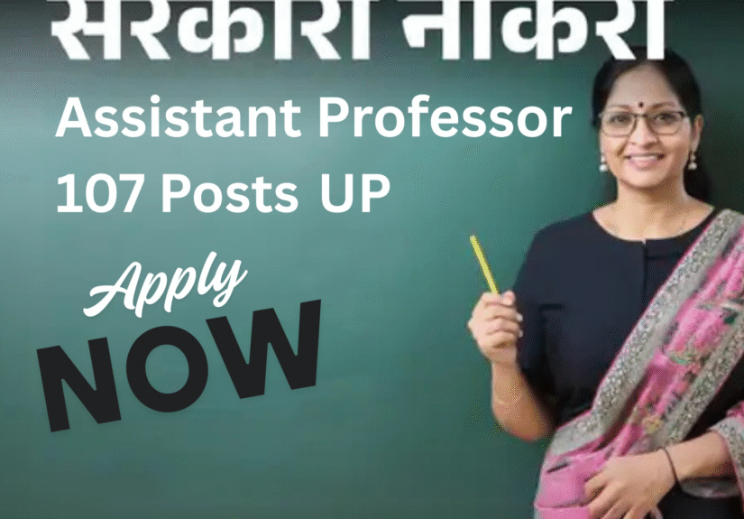 Assistant Professor Up 107 Posts Government